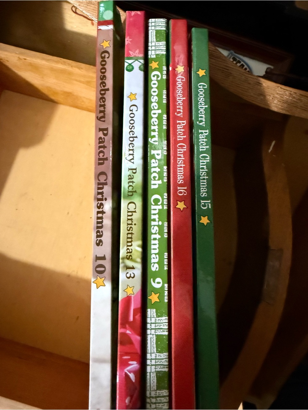 Gooseberry Patch Christmas Cookbook Set - Green & Red